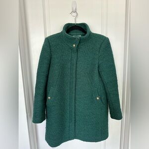 Ann Taylor Loft Green Coat Size SP